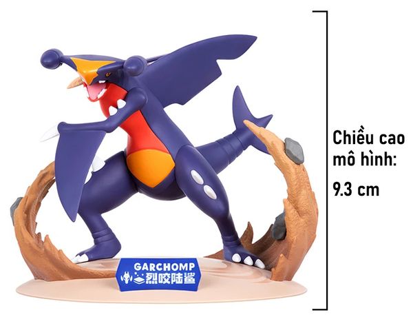 Thêm ngay Funism Pokemon Prime Figure Mini Garchomp vào bộ sưu tập figure Pokemon của bạn