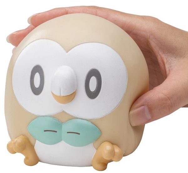 mô hình kiêm đèn trang trí Pokemon Pokepeace Puni Kyun Light Rowlet  chính hãng có bản quyền chất lượng tốt