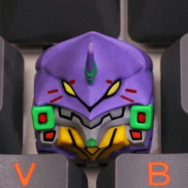 Keycap resin artisan Evangelion EVA 01 giá rẻ