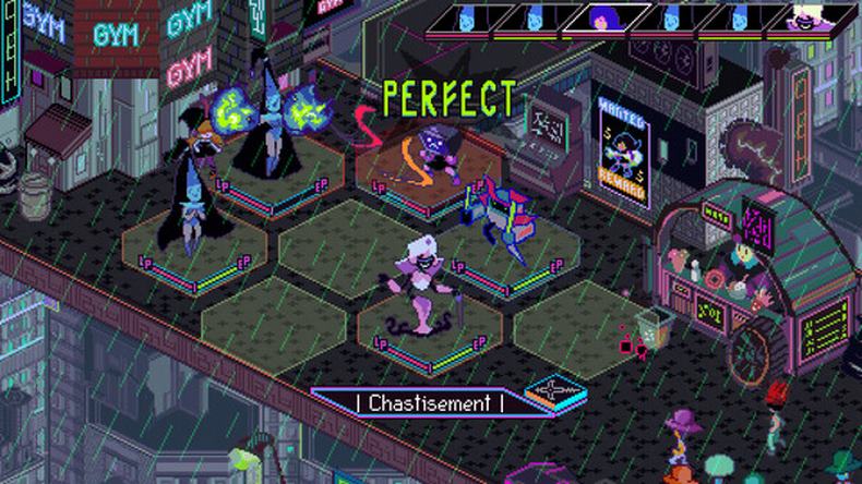 Keylocker: Turn Based Cyberpunk Action phát triển dựa trên cảm hứng của một loạt các video game kinh điển