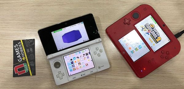Khách nhau giữa Nintendo 2DS và 3DS
