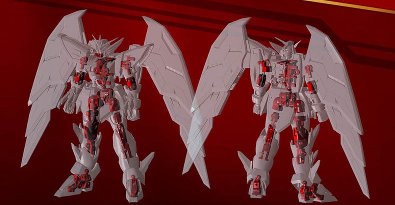 khung xương METAL ROBOT Spirits SIDE MS Gundam Epyon