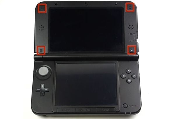 vị trí thay màn hình nintendo 3ds cũ