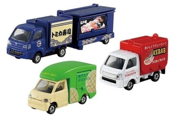 Xe mô hình Tomica Let's Eat Together! Tomica Food Shop Set phiên bản thu nhỏ sắc nét chân thực, sưu tầm ngay tại nShop