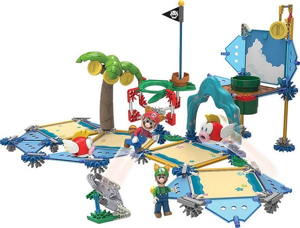 KNEX NEW SUPER MARIO BROS 2  BEACH BUILDING SET