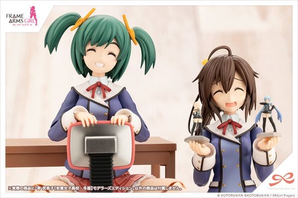 Mô hình lắp ráp Bukiko Kotobuki Wakaba Girls High School Winter Clothes Modelers Edition Kotobukiya JK038 nữ sinh đẹp mắt dễ lắp ráp dành cho người mới bắt đầu