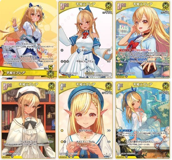 Sở hữu ngay bộ thẻ bài Hololive Official Card Game Start Deck Vol. 07 Yellow Shiranui Flare chính hãng siêu phẩm cho người sưu tầm bài