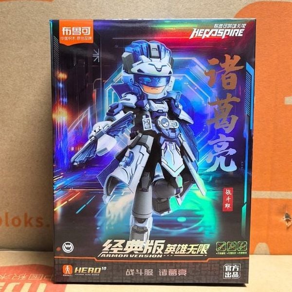 Shop hobby bán Hero Infinity Armor Version 22 Zhuge Liang Battle Suit Gia Cát Lượng Blokees 85033 model kit chính hãng giá rẻ có giao hàng toàn quốc