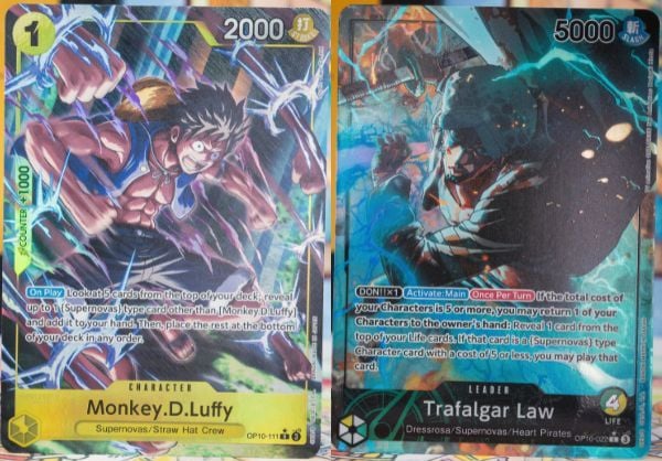 Gói Thẻ bài One Piece Card Game Booster Pack OP-10E Royal Blood tiếng Anh mang đến các thẻ bài siêu đẹp thu hút mọi fan hâm mộ