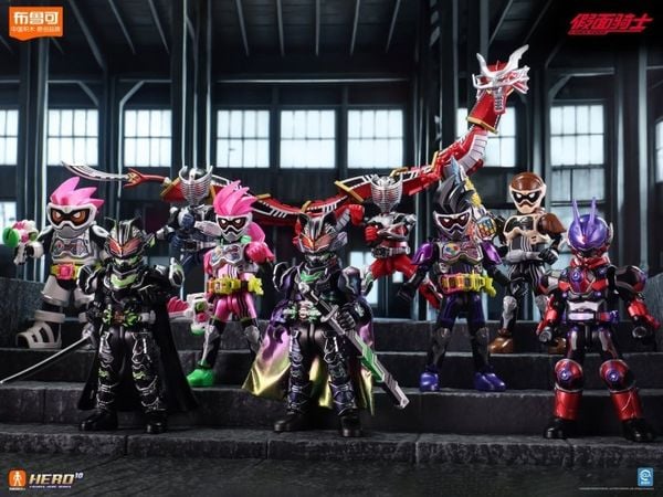 Hộp Mù Blokees Figures Kamen Rider Galaxy Version 03 Survival Game ẩn chứa mô hình lắp ráp đẹp, chi tiết sắc nét, có bán tại nShop