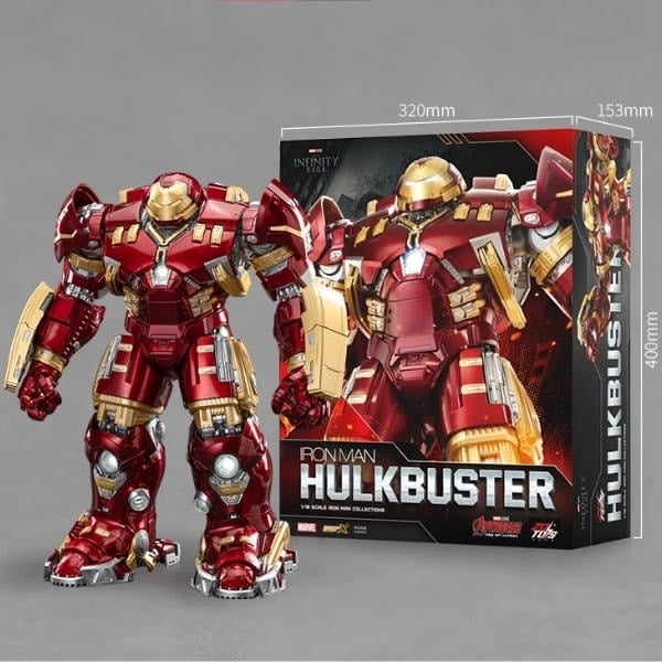 Mô hình nhân vật Marvel Hulkbuster MK44 ZD Toys ZM13 chất liệu cao cấp, bán tại nShop uy tín