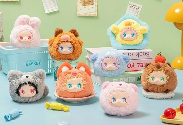 Hộp Mù LOVELY EMMA RUA RUA ZOO Vinyl Face Plush Keychain Blind Box là món quà tuyệt vời cho những ai yêu thích sự ngẫu nhiên và dễ thương