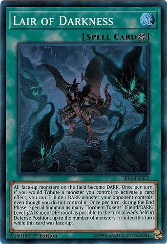 Lair of Darkness Structure Deck Yu Gi Oh TCG