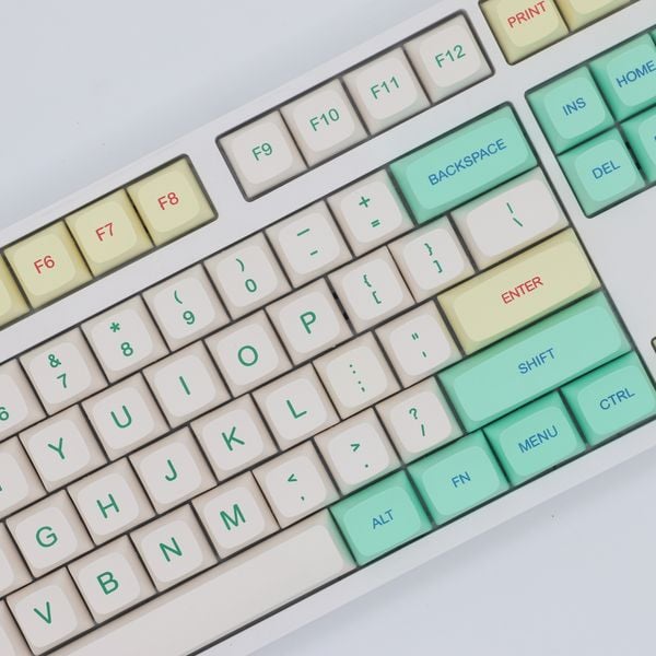 Bộ Keycap bàn phím cơ Pokemon Bulbasaur XDA PBT Set 162 nút sinh độc đẹp mắt dễ thương màu sắc đa dạng