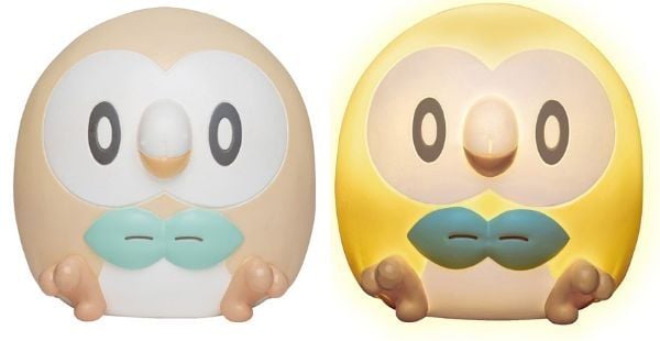 mô hình kiêm đèn trang trí Pokemon Pokepeace Puni Kyun Light Rowlet  chính hãng chất lượng tốt là món quà tặng ý nghĩa cho fan pokemon