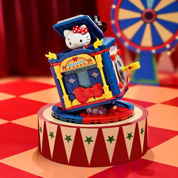 Mô hình khối gạch Keeppley Sanrio Magic Circus Hello Kitty K20823 chất lượng tốt giá rẻ sáng tạo cho trẻ em dễ thương chất liệu nhựa an toàn quà tặng sinh nhật khen thưởng kỉ niệm dịp đặc biệtí