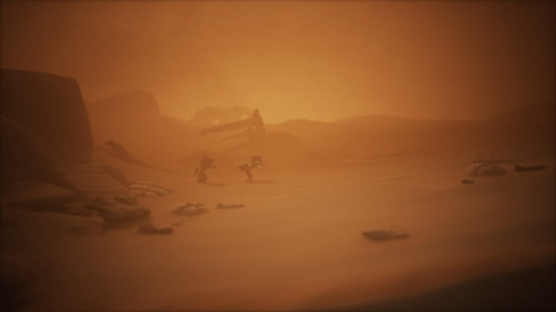 Ta có  sa mạc Necropolis bí ẩn, hội chợ vui nhộn nhưng đầy ắp nỗi sợ