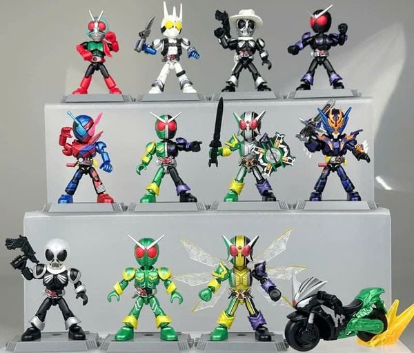 Blind box Blokees Figures Kamen Rider All Stars 02 Ace Partners hộp mù với mô hình đẹp, dễ tạo dáng tại nShop