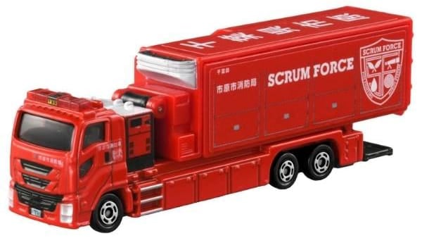 Long Tomica No. 121 Ichihara City Fire Bureau Scrum Force