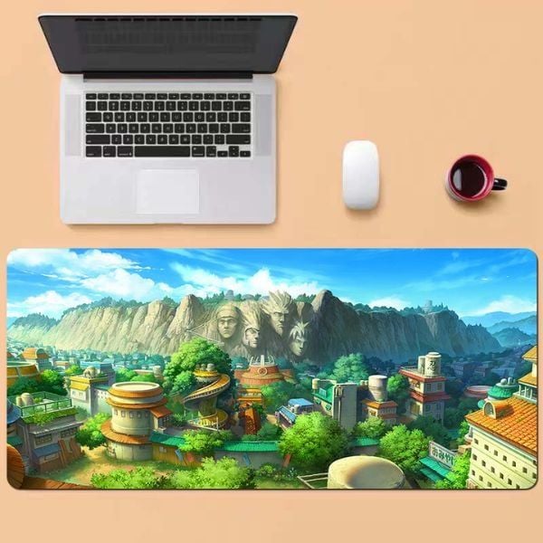 Lót Chuột Gaming Naruto Khổ Lớn Konoha