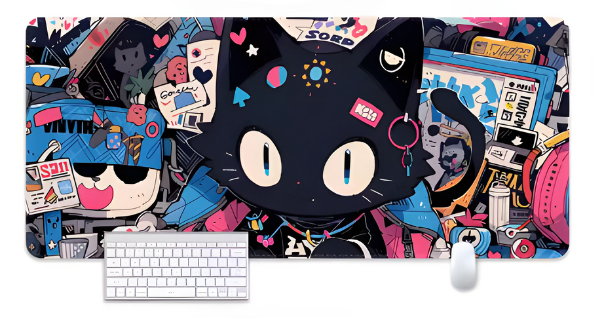 Lót chuột Mèo Đen Đáng Yêu Cá Tính đáng yêu - 102