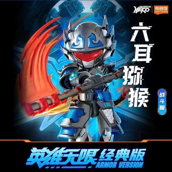 hướng dẫn lắp ráp Hero Infinity Armor Version 20 Six-Eared Macaque Battle Suit - Lục Nhĩ Mỹ Hầu Model Kit Blokees 85031 model kit nhựa cao cấp cực ngầu