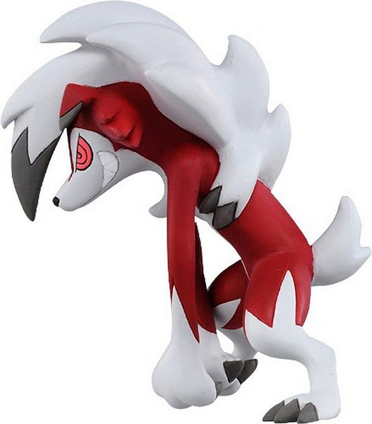 Lycanroc Midnight Form Pokemon Figure