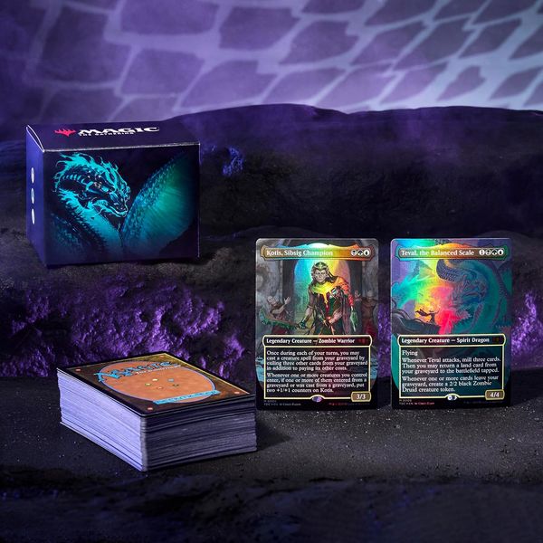 Bộ bài Magic The Gathering Tarkir Dragonstorm Commander Deck Sultai Arisen có lôi chơi chiến thuật đa dạng hấp dẫn