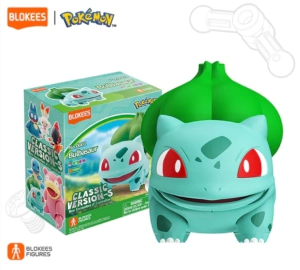 Mô Hình Blokees Pokemon Classic Ver S Bulbasaur 74007