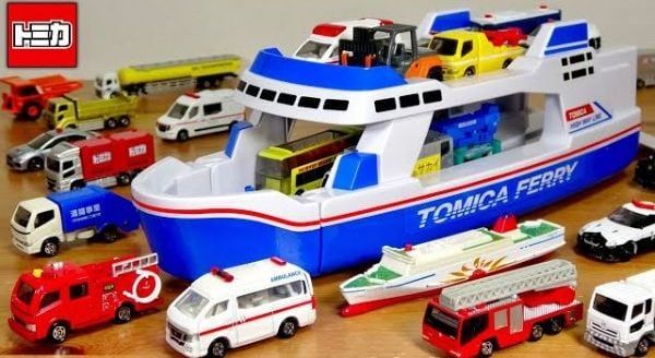 Mô hình xe Tomica World Tomica Ferry nShop giao hàng hỏa tốc