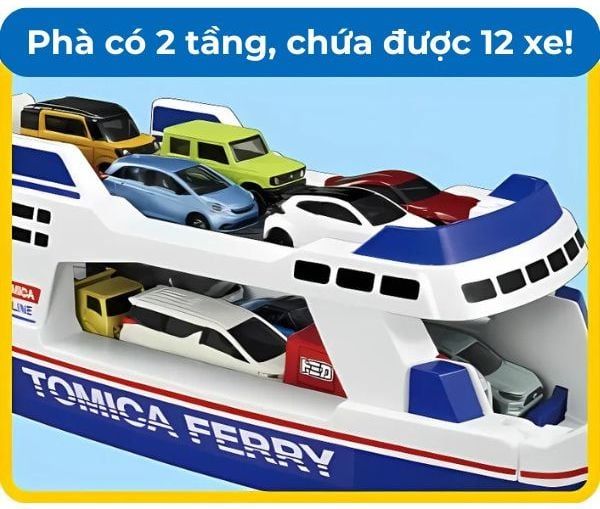 Mô hình xe Tomica World Tomica Ferry thanh toán tại website nShop