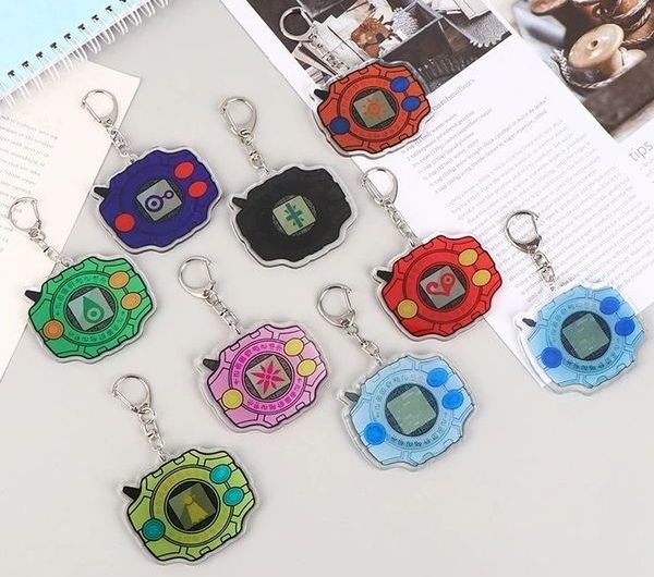 Làm nổi bật outfit của bạn với Móc khóa acrylic Digimon Digivice độc đáo