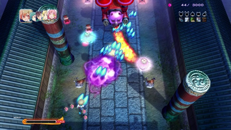Mamorukun ReCurse! tuy là game bắn súng nhưng có “cấu hình” dễ thương