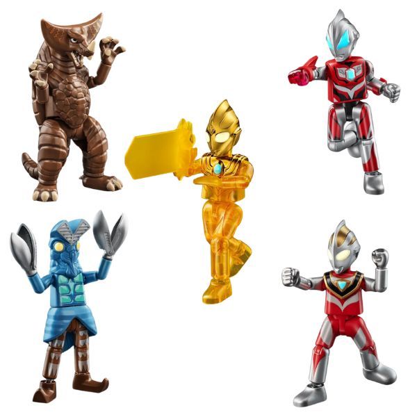 Mô hình nhiều khớp cử động Ultraman Galaxy Version 01 Giants Of Light Blind Box Figures- Blokees 71204