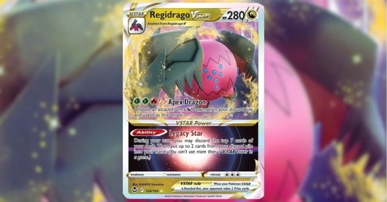 Deck rồng mạnh nhất Regidrago VSTAR Pokemon TCG