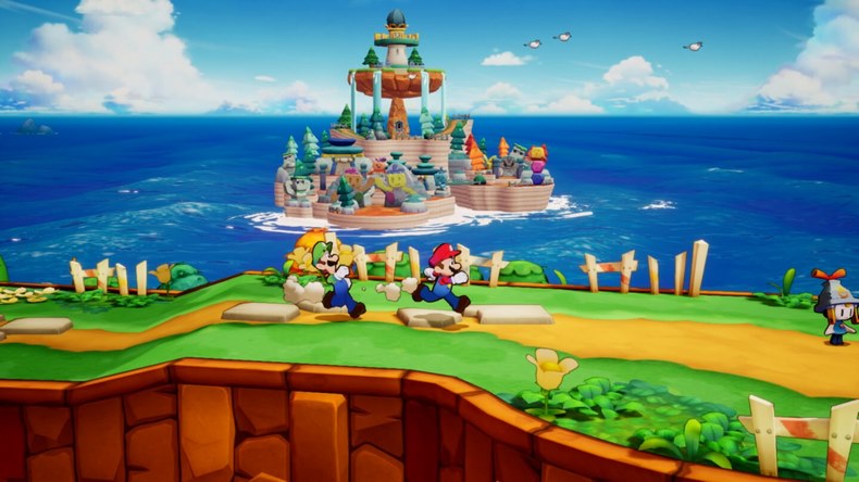 Đầu tiên là màn xuất hiện của Mario & Luigi: Brothership