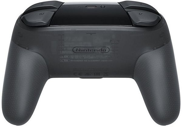Mặt sau của tay cầm Pro Controller cho Nintendo Switch