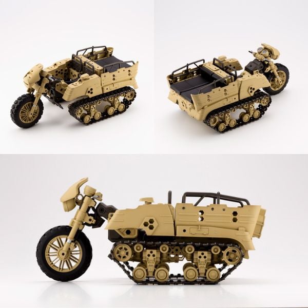 Mô hình lắp ráp M.S.G Gigantic Arms Wild Crawler chính hãng Kotobukiya xe quân sự xe máy có bánh xích lạ mắt thiết kế ấn tượng phụ kiện bổ sung cho mô hình