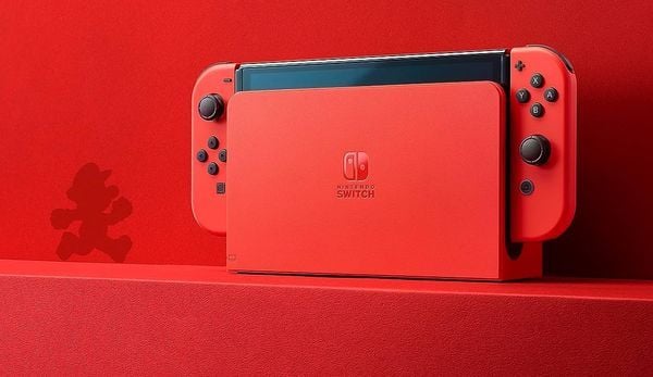 máy game Nintendo Switch OLED Model Mario Red Edition nhập khẩu trực tiếp