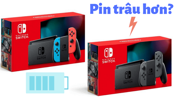 máy Nintendo Switch phiên bản mới 2019 Việt Nam