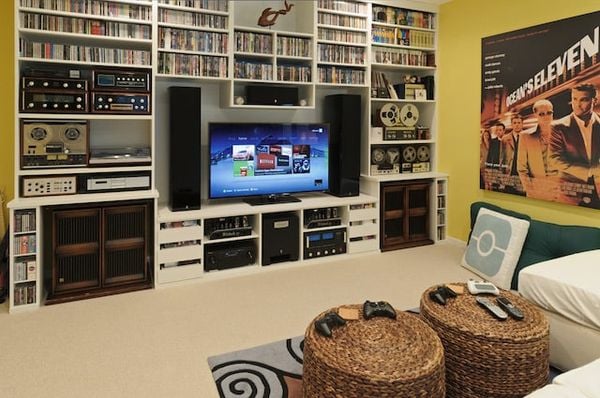 PS4 Pro 4K living room