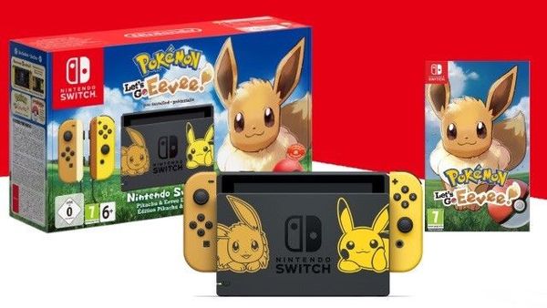 Máy Switch limited Let Go Pikachu quá đẹp