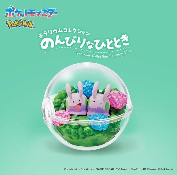 Pokemon Terrarium Collection Relaxing Time Re-Ment Blind Box 20827 hộp mô hình siêu cute, chính hãng tại nShop
