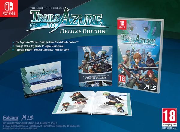 review game The Legend of Heroes Trails to Azure Deluxe Edition Nintendo Switch