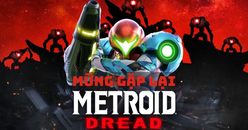 Metroid Dread công bố nintendo switch