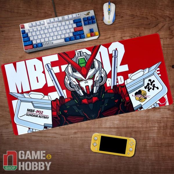 Miếng lót chuột gaming anime MBF-P02 Gundam Astray Red Frame