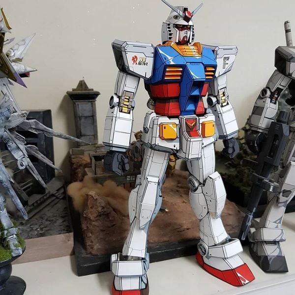 Mô hình Custom Gundam Paint Anime hwadam7788