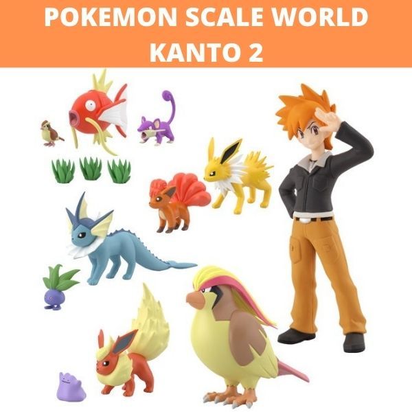 Mô hình đồ chơi Pokemon Scale World Kanto 2 chính hãng