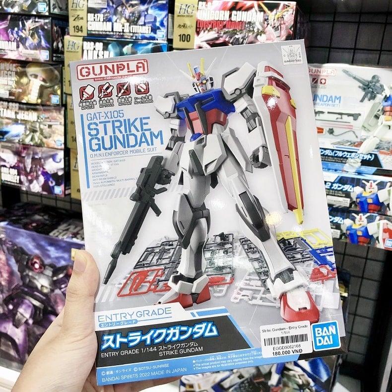 Mô hình Entry Grade EG Strike Gundam chính hãng giá rẻ nhất