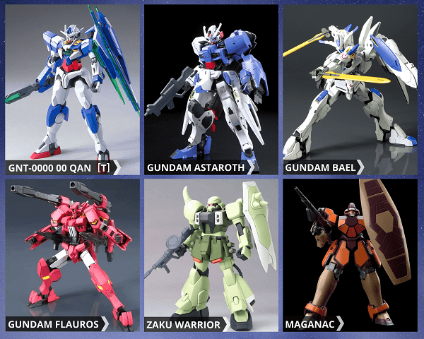 Mô hình Gundam HG giá rẻ chính hãng Bandai